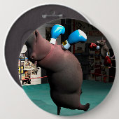 Mouse Beats Hippo KO Ronde Button 6,0 Cm (Voorkant /achterkant)