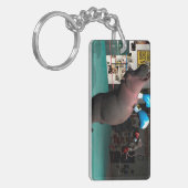 Mouse Beats Hippo KO Sleutelhanger (Voorkant Links)