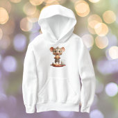 Mouse Christmas Girl's Hoodie