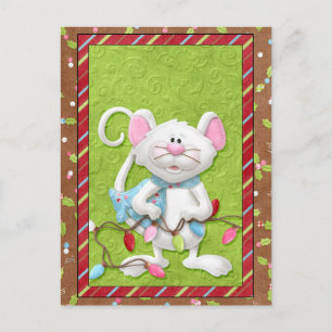 Mouse Christmas Kaarten Feestdagenkaart