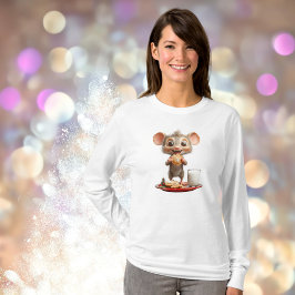 Mouse Christmas Vrouwen T-shirt