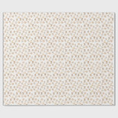 Mouse Cookie Kids Verjaardag Uitnodiging Cadeaupapier (Vlak)