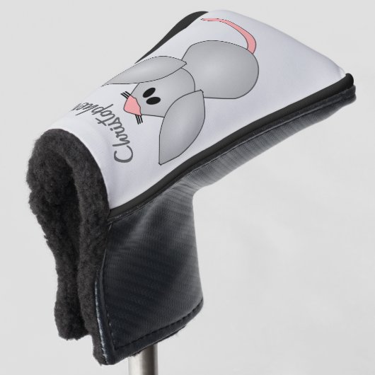 Mouse Design Golfheadcover (3/4 voorkant)
