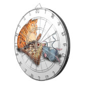 Mouse die Chess Dart Board speelt Gift - Funny Dartbord (Voorkant Rechts)