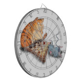 Mouse die Chess Dart Board speelt Gift - Funny Dartbord (Voorkant Links)