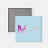 Mouse Fridge Magnet (Voorkant / Achterkant)