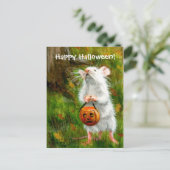 Mouse Happy Halloween! Briefkaart (Staand voorkant)