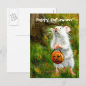 Mouse Happy Halloween! Briefkaart (Voorkant / Achterkant)