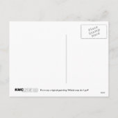 Mouse Happy Halloween! Briefkaart (Achterkant)