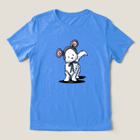 Mouse Kat KiniArt T-shirt (Design voorkant)