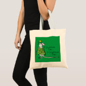 Mouse kerstboom Funny Kinder Tote Bag (Voorkant (product))