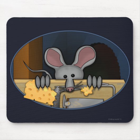 Mouse Kilroy Mousepad Muismat (Voorkant)