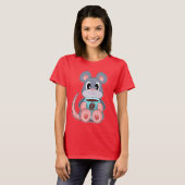 Mouse koffiekopje t-shirt (Voorkant volledig)