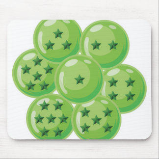 mouse mat dragon balls green muismat