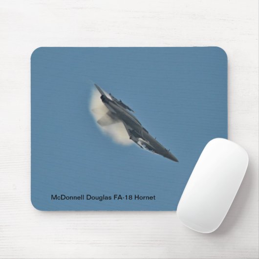Mouse Mat - McDonnell Douglas FA-18 Hornet Muismat (Met muis)