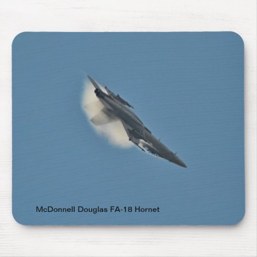 Mouse Mat - McDonnell Douglas FA-18 Hornet Muismat (Voorkant)
