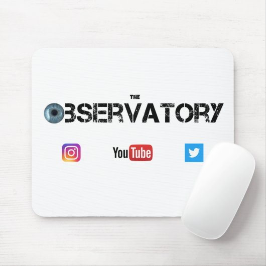 Mouse Mat - observatorium Muismat (Met muis)