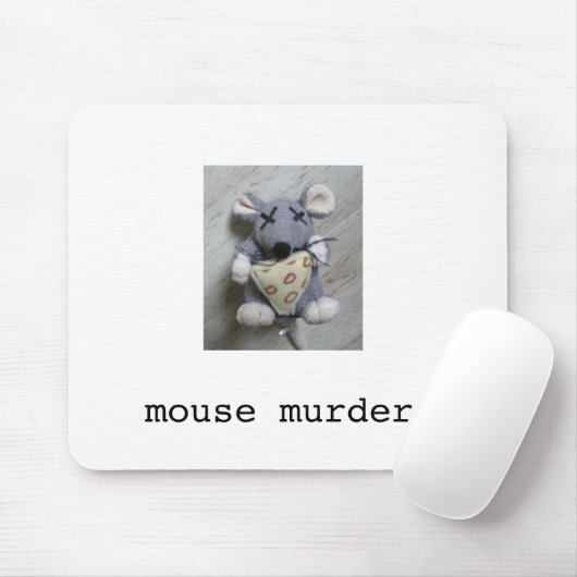 Mouse Murder Mousepad Muismat (Met muis)