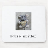 Mouse Murder Mousepad Muismat (Voorkant)