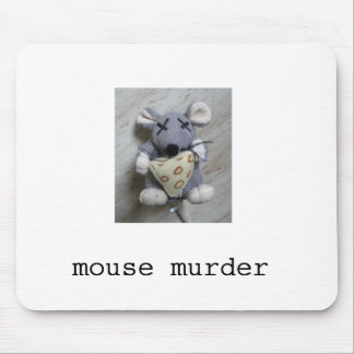 Mouse Murder Mousepad Muismat