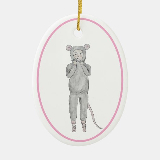 Mouse Nutcracker Ornament (Voorkant)