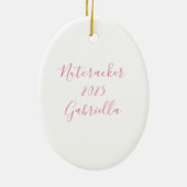 Mouse Nutcracker Ornament (Achterkant)