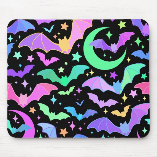 Mouse pad "Bats" Muismat (Voorkant)