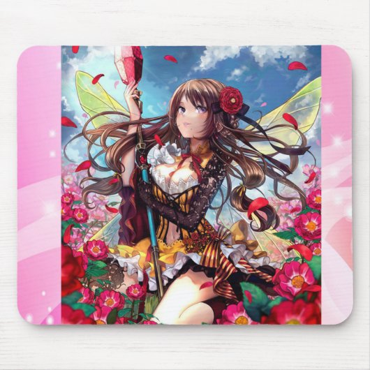 Mouse pad Girl Anime collection Muismat (Voorkant)