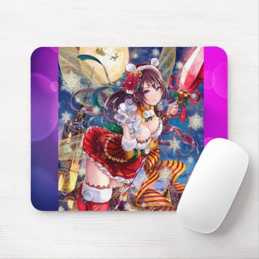 Mouse pad Girl Anime collection Muismat (Met muis)