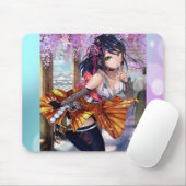 Mouse pad Girl Anime collection Muismat (Met muis)