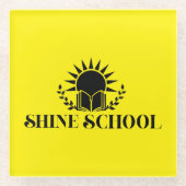 mouse pad  glazen onderzetter (Voorkant)