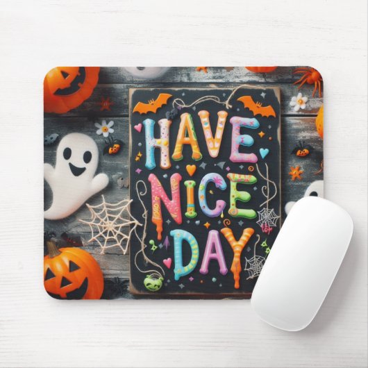 Mouse pad Halloween Muismat (Met muis)