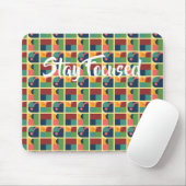 Mouse Pad - Modern Abstract Geometric Design Muismat (Met muis)