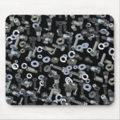 Mouse Pad - Nuts and Bolts Muismat (Voorkant)