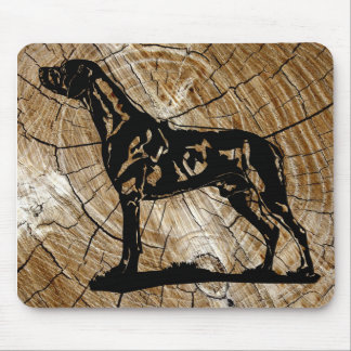 Mouse Pad Rhodesian Ridgeback Wood Muismat
