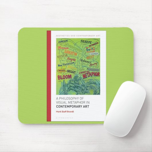 Mouse Pad Visual Metaphor Book Cover Muismat (Met muis)
