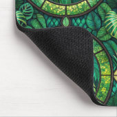 Mouse pad with a tropical leaf motif muismat (Hoek)