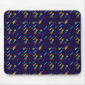 Mouse pad with a vibrant space-themed design muismat (Voorkant)