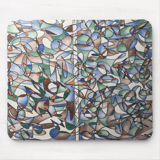 Mouse Pad with art by Tony Cimino Muismat (Voorkant)