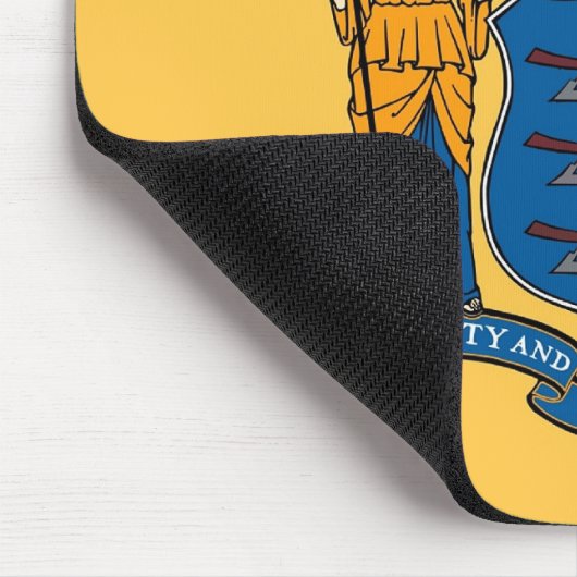 Mouse pad with Flag of New Jersey State, VS Muismat (Hoek)
