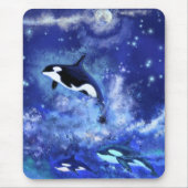 Mouse Pad with Orcas Muismat (Voorkant)