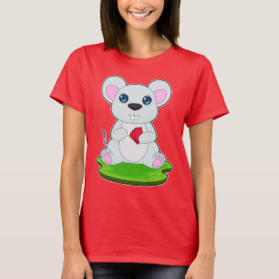 Mouse Poker kaarten T-shirt