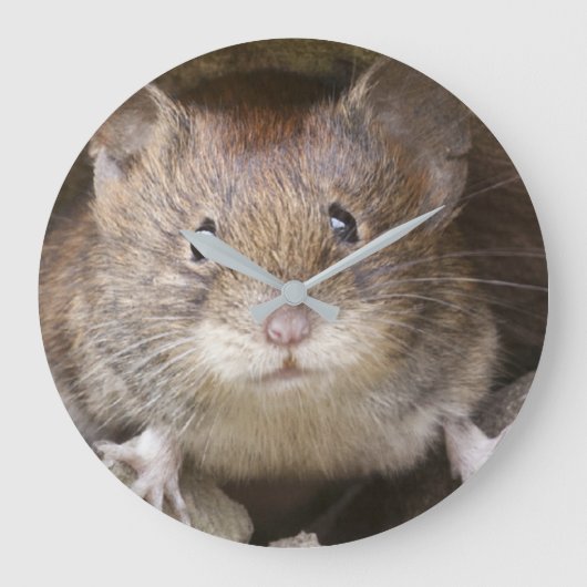 Mouse Portrait Grote Klok (Voorkant)