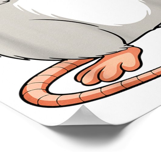 Mouse Ra Adult Kids Men Women Body Mouse Rat Costu Poster (Hoek)