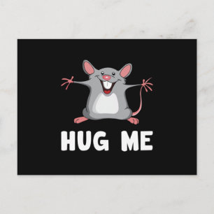 Mouse Rat Animal Pet Cheese Love Funny Gift Idee Briefkaart