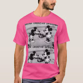 MOUSE ROMANTIC TEE. THE CUTEST T-SHIRT (Voorkant)