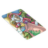 MOUSE SANTA BRENGT GOEDE KATTEN KERSTCADEAUS, Scha Magneet (Rechterzijde)