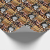 Mouse Sleeping By an Alarm Clock Cadeaupapier (Hoek)