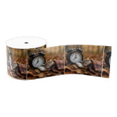 Mouse Sleeping By an Alarm Clock Grosgrain Lint (Spoel)