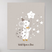 Mouse Star Baby Magic Name Poster | Wandafdrukken (Voorkant)
